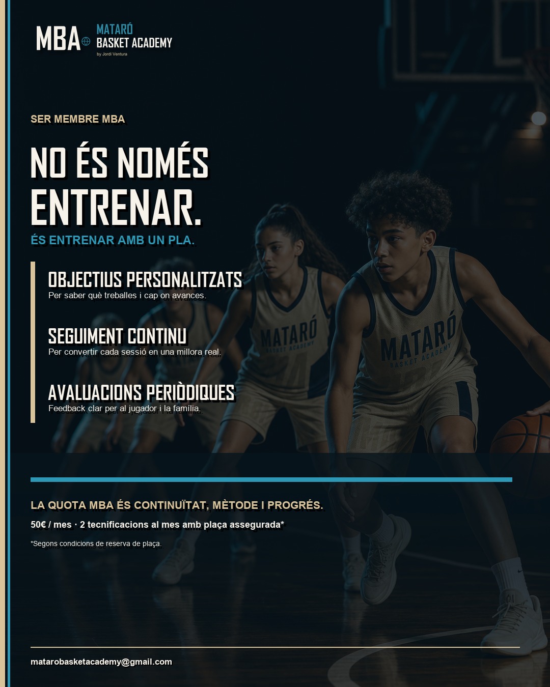 Ser membre MBA no és només entrenar: objectius personalitzats, seguiment continu i avaluacions periòdiques