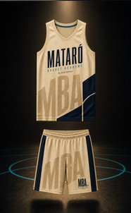 Equipació de la Mataró Basket Academy